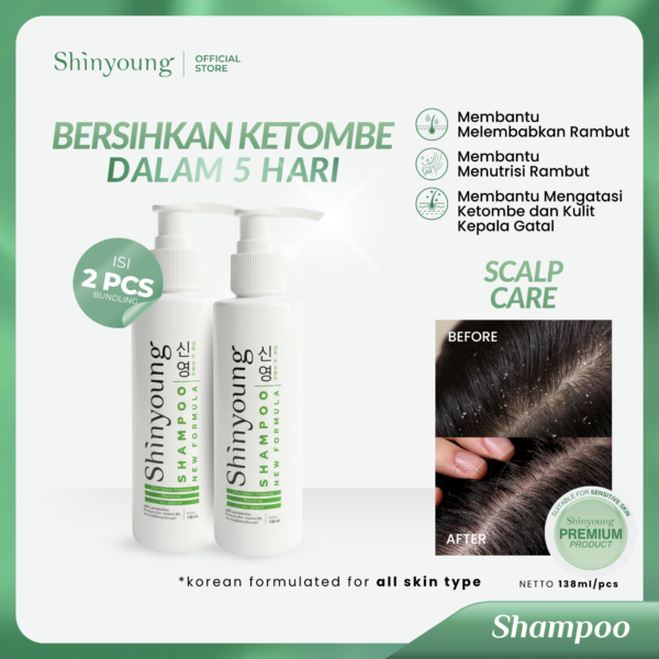 [Bundling] Shinyoung Shampoo Anti Ketombe 138ml