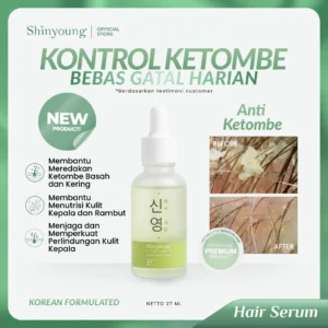 Shinyoung Hair Serum Anti Ketombe dengan Triple Ferment & Piroctone Olamine 100ml
